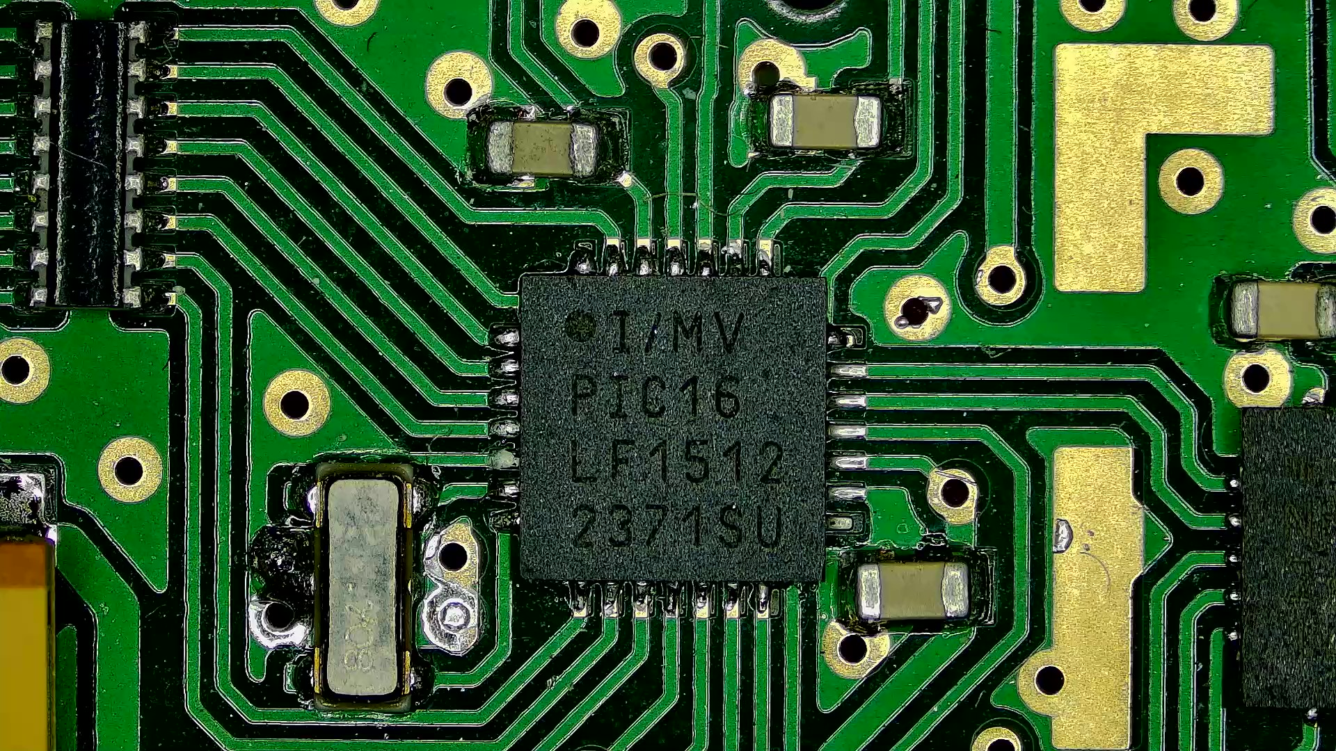 Электронная плата. Промышленный микроскоп Микромед П.