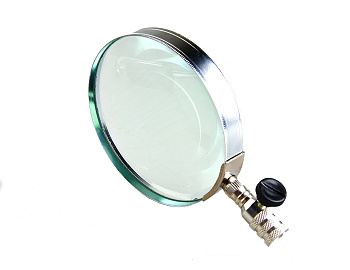Лупа 8611 3D (3 дптр, 127мм) настольная с подсветкой LED